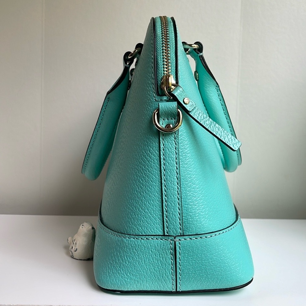 Kate Spade ♠️ Genuine Leather Satchel Crossbody - Picture 8 of 17